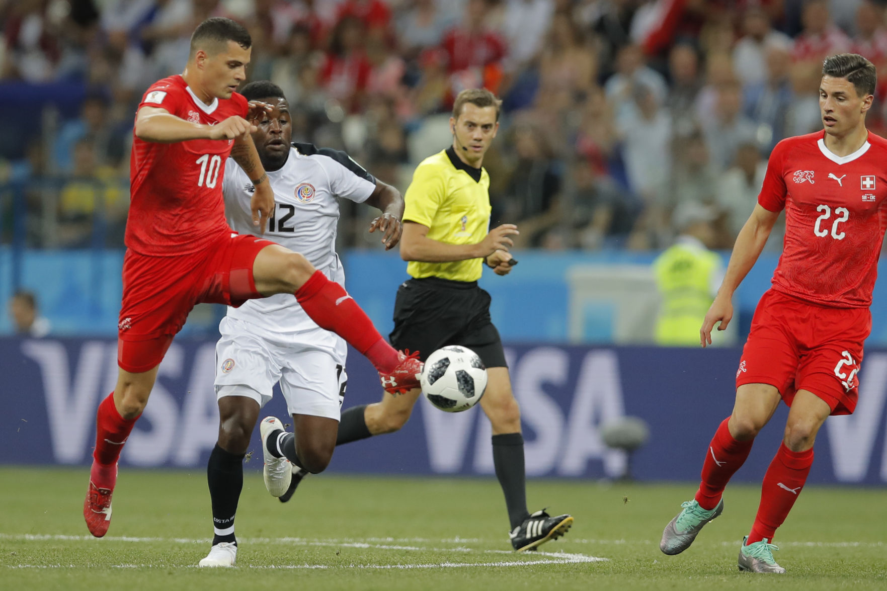 Switzerland, Costa Rica play to draw